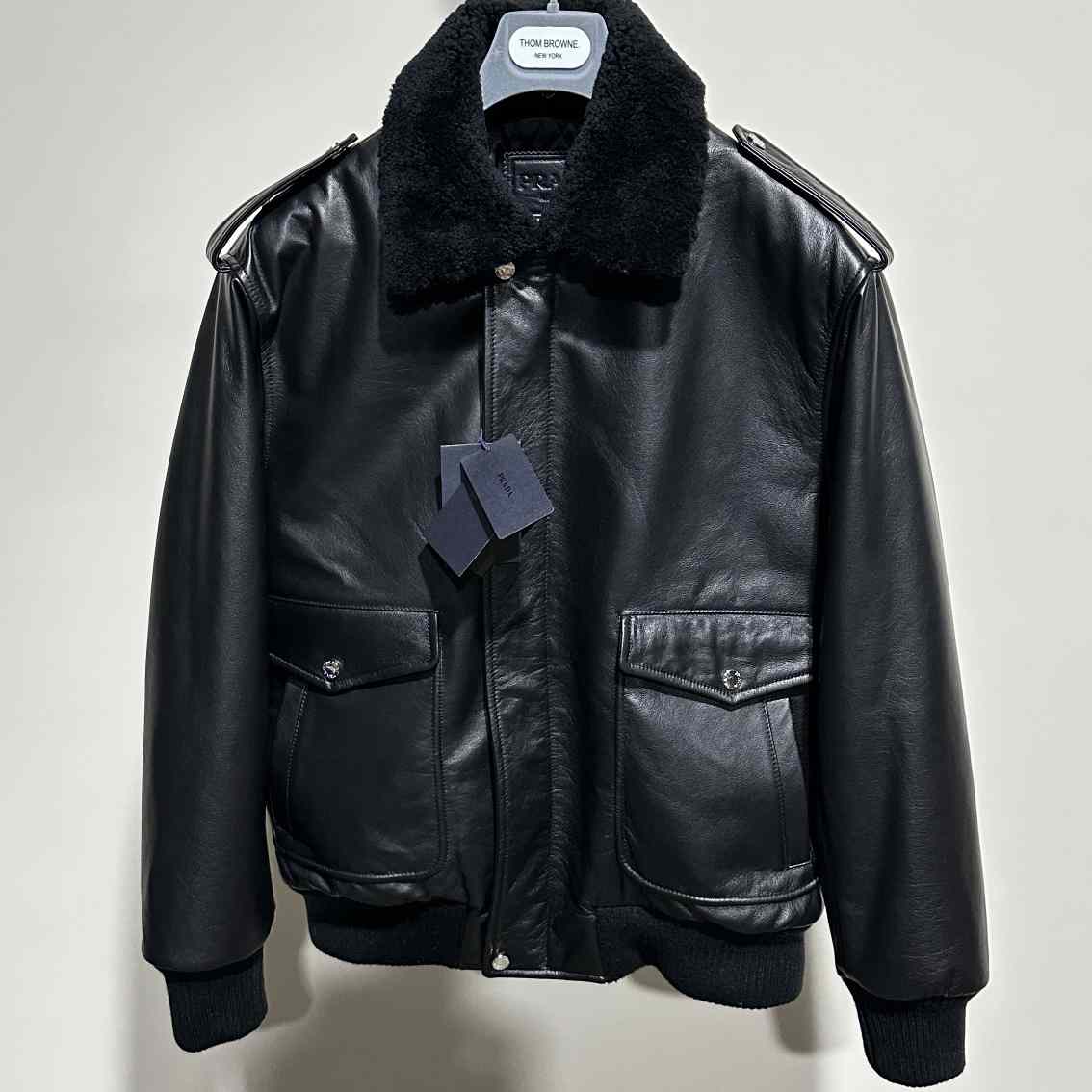 Prada Leather Jacket - EUR FASHION