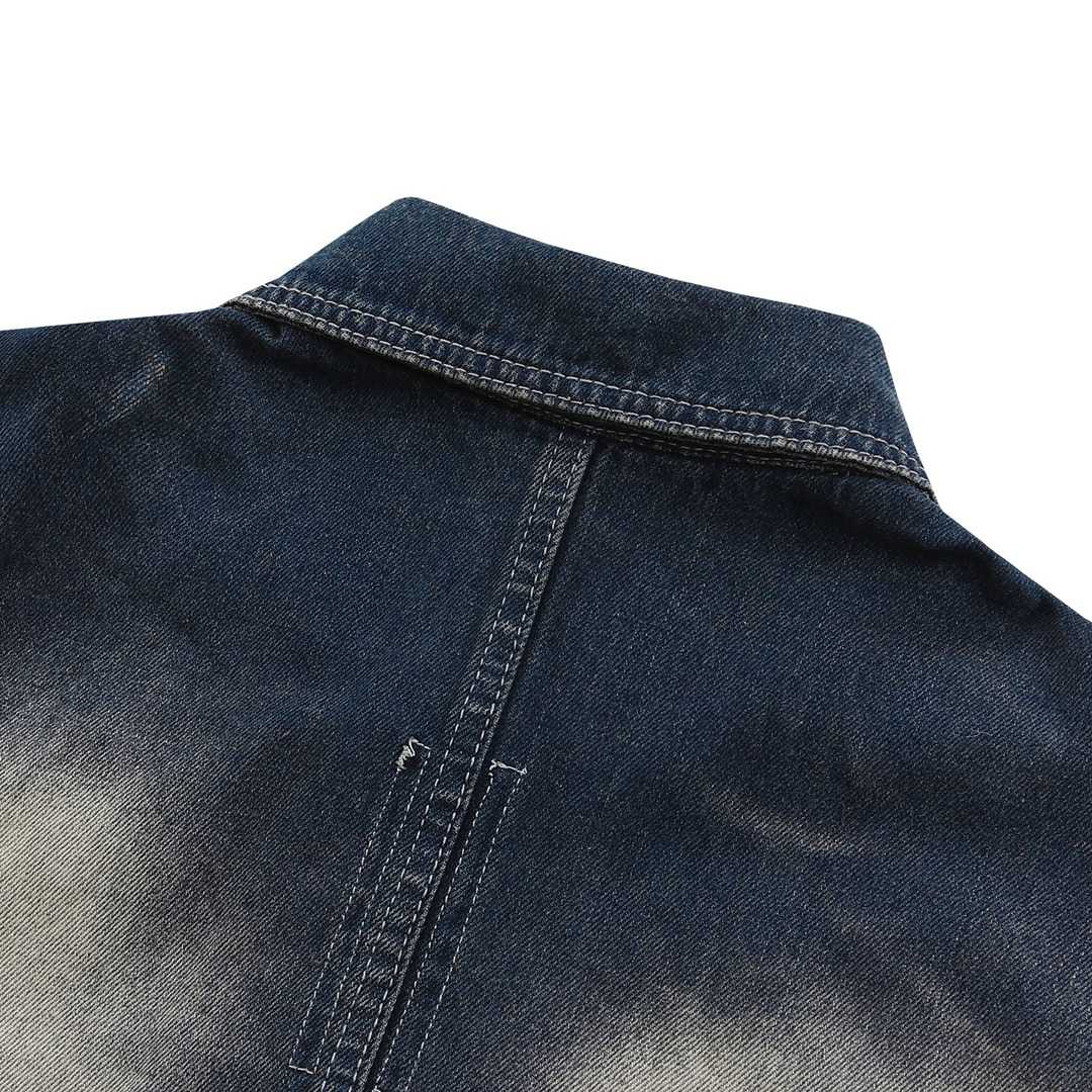 Rick Owens Drkshdw Faded Denim Jacket - EUR FASHION