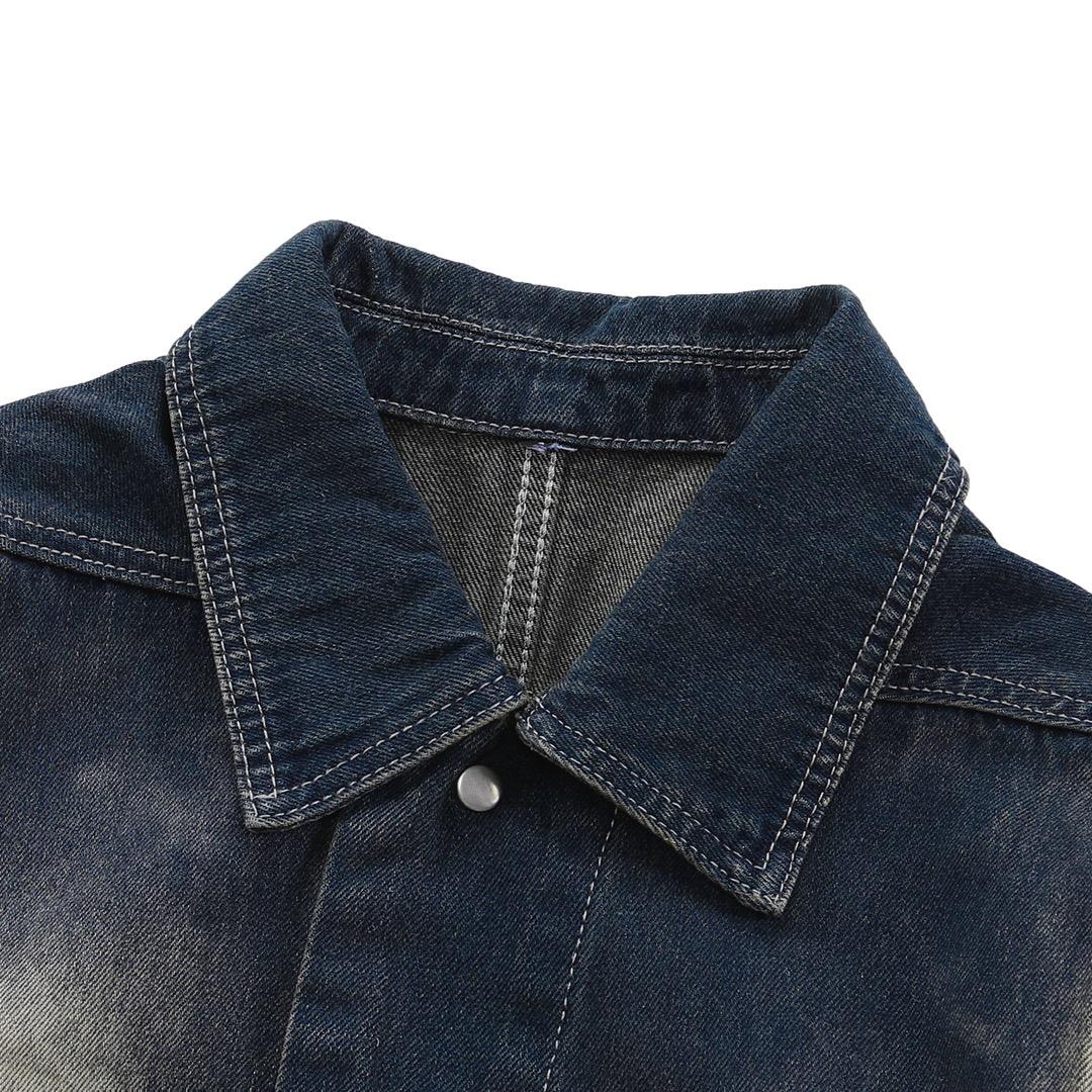 Rick Owens Drkshdw Faded Denim Jacket - EUR FASHION