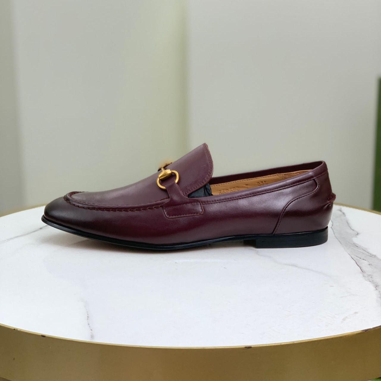 Gucci Jordaan Leather Loafer - EUR FASHION