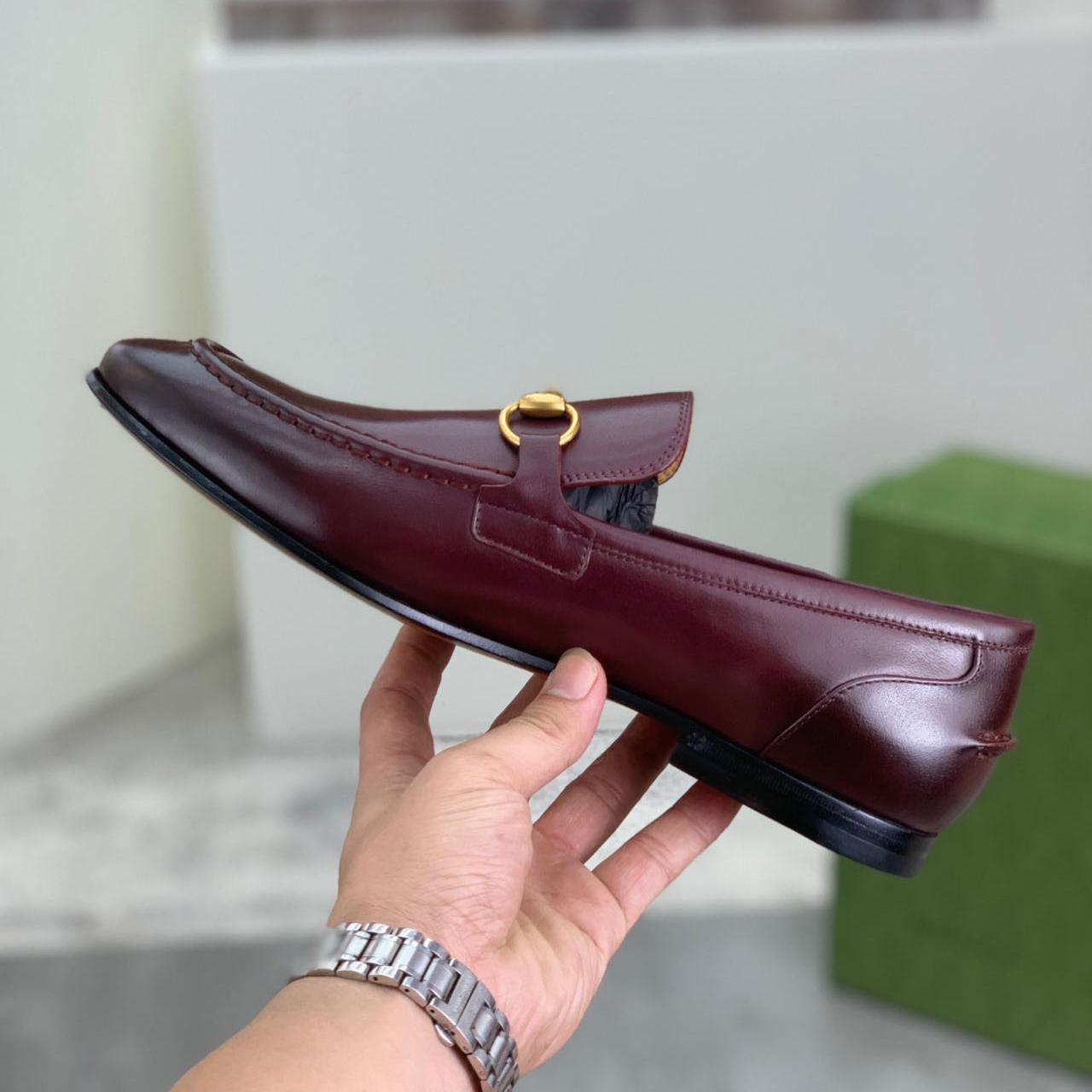 Gucci Jordaan Leather Loafer - EUR FASHION