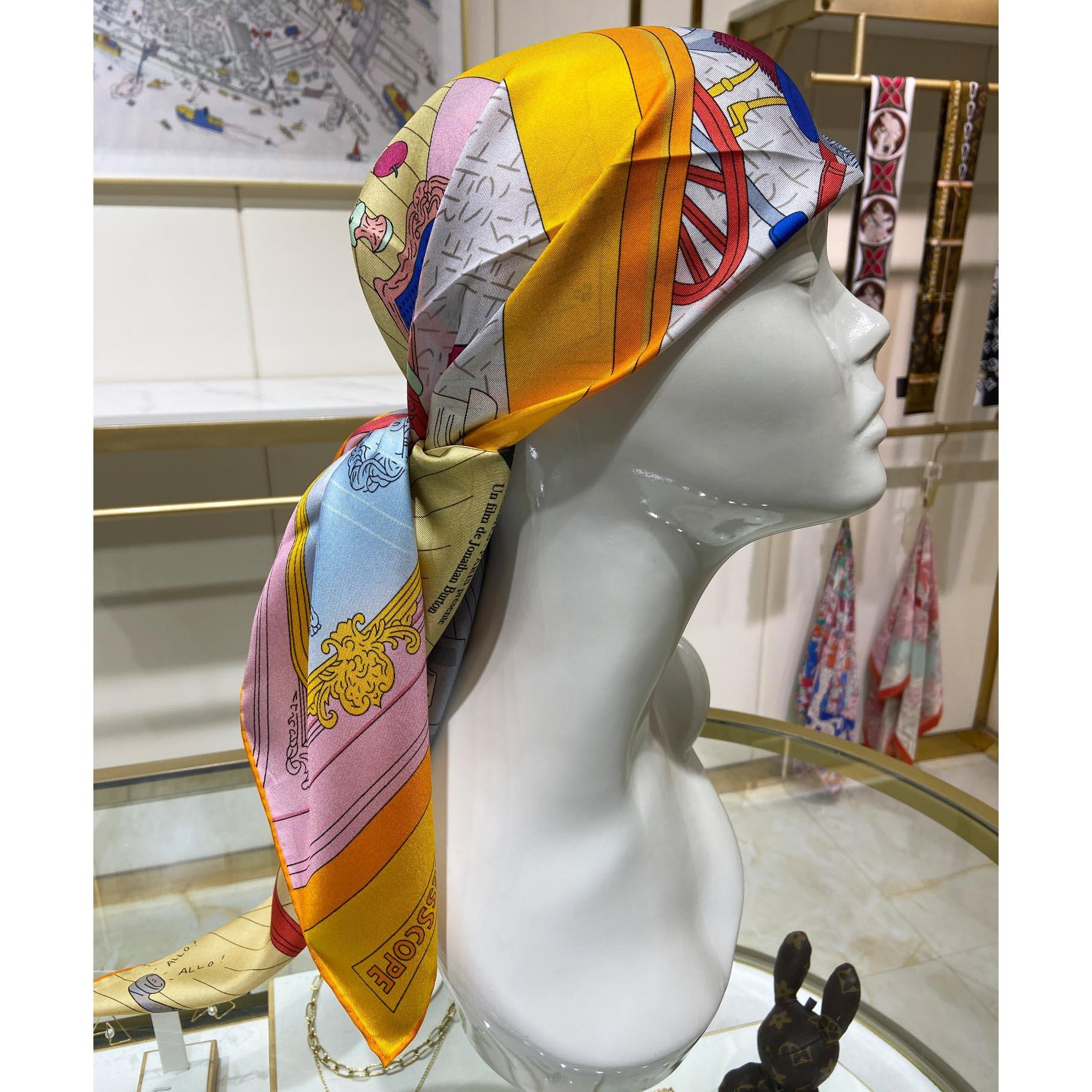 Hermes Mystere Au 24 Scarf 90 - EUR FASHION