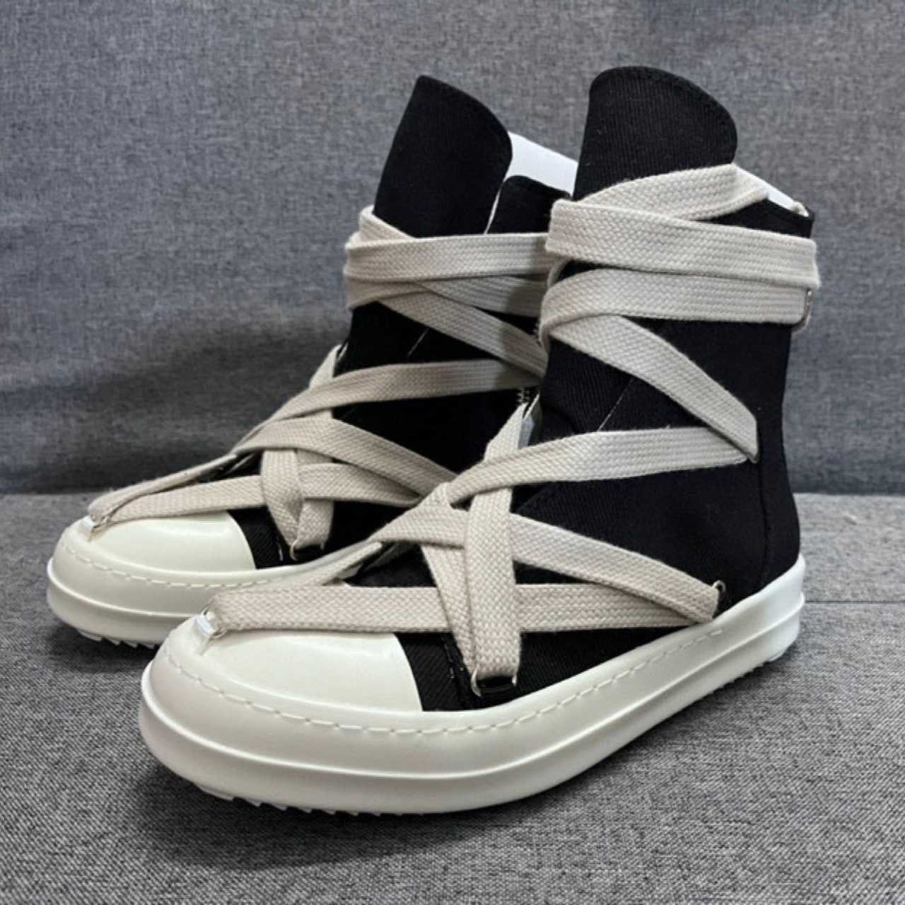 Rick Owens HEXA SNEAKS IN JUMBO LACE  - EUR FASHION