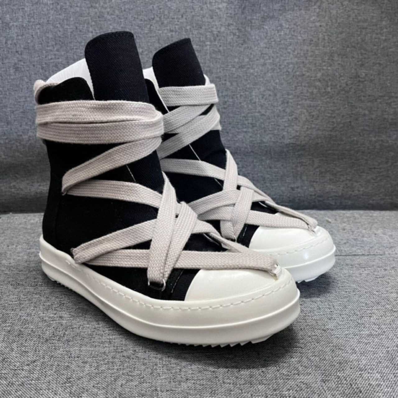 Rick Owens HEXA SNEAKS IN JUMBO LACE  - EUR FASHION