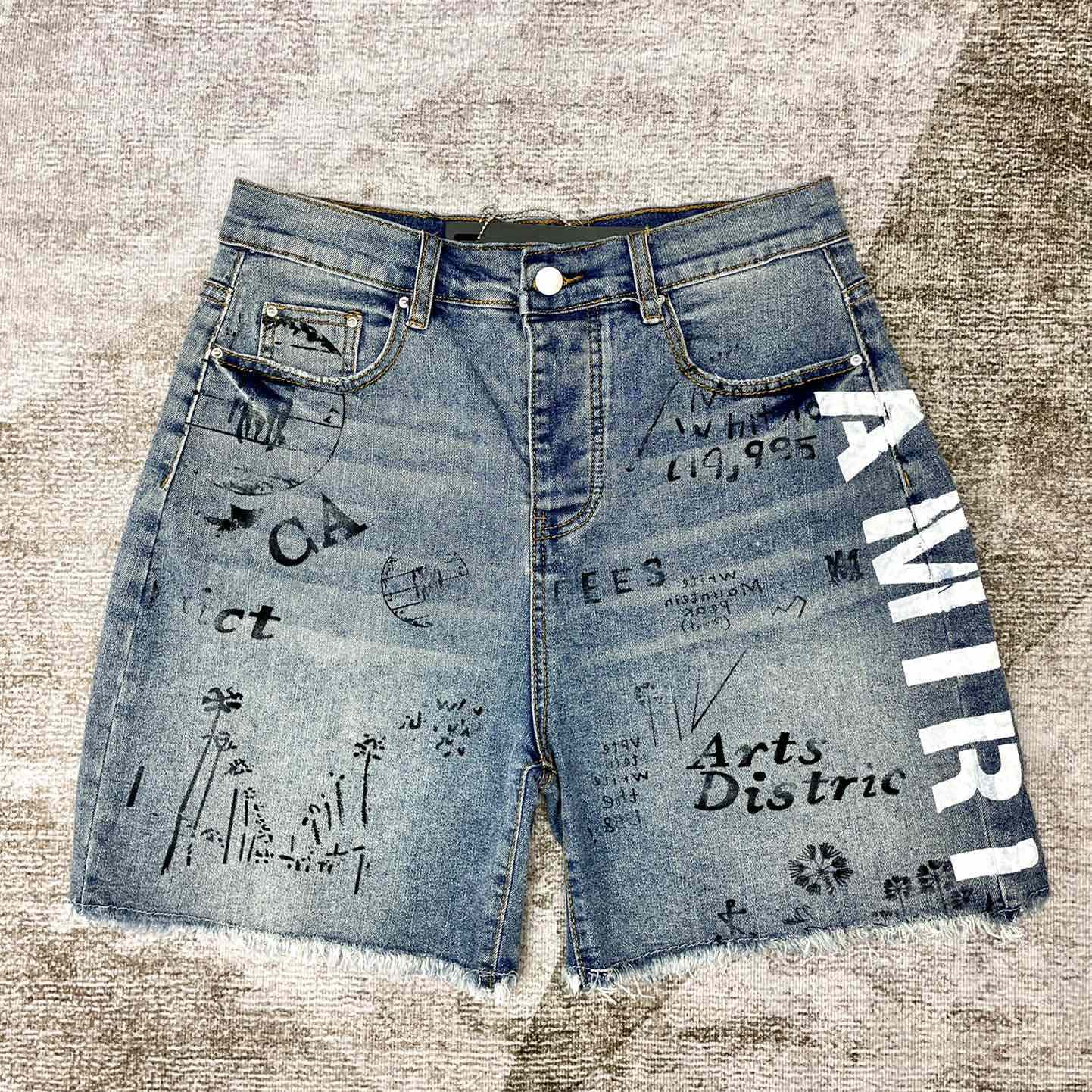 Amiri Denim Shorts - EUR FASHION