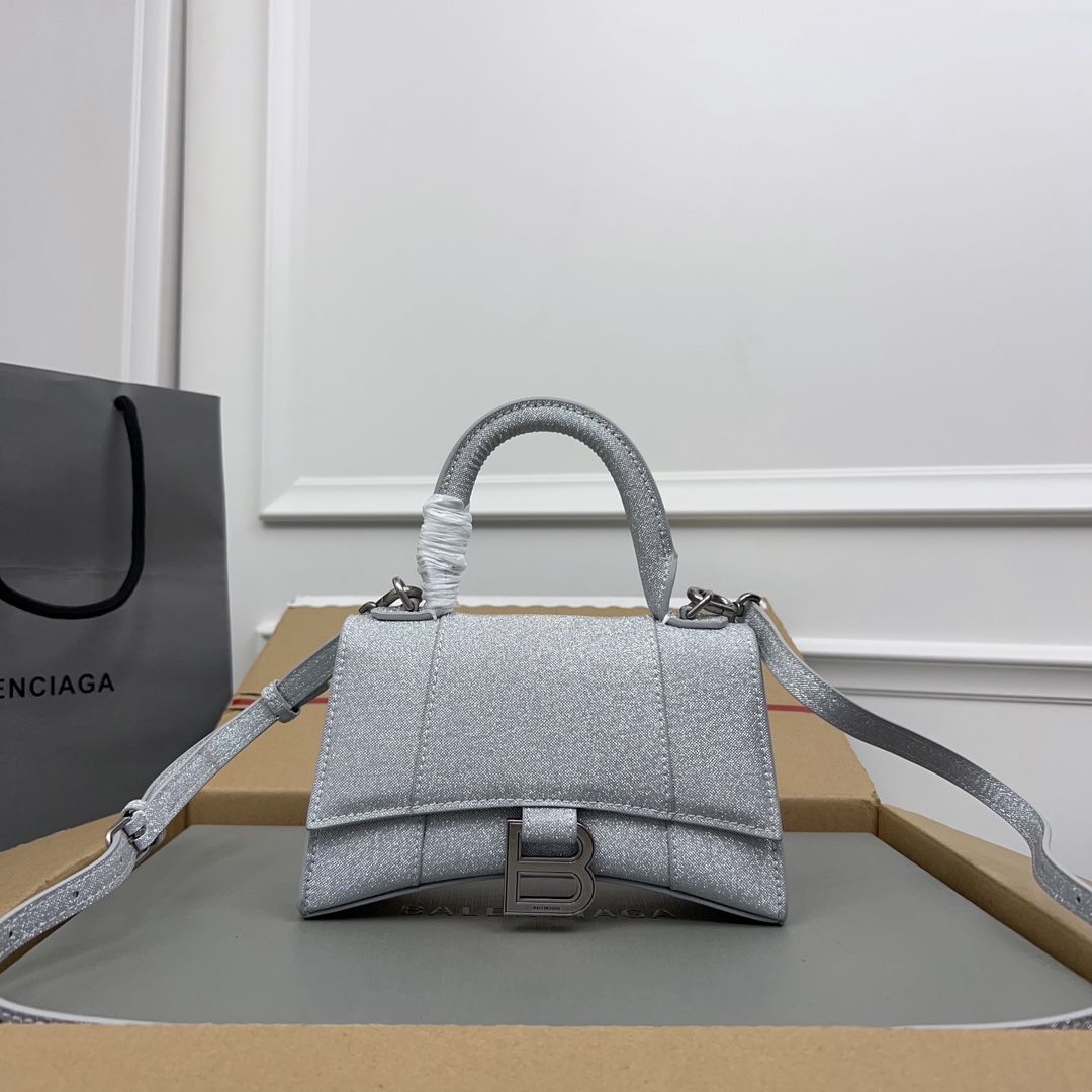 Balenciaga Hourglass Small Handbag (19x8x21cm) - EUR FASHION