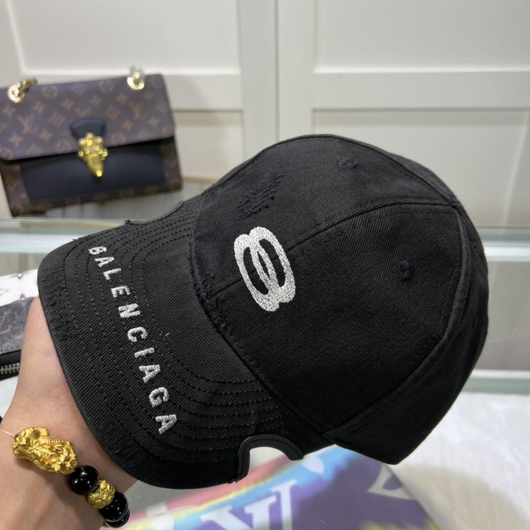 Balenciaga Unity Sports Icon Cap In Black - EUR FASHION