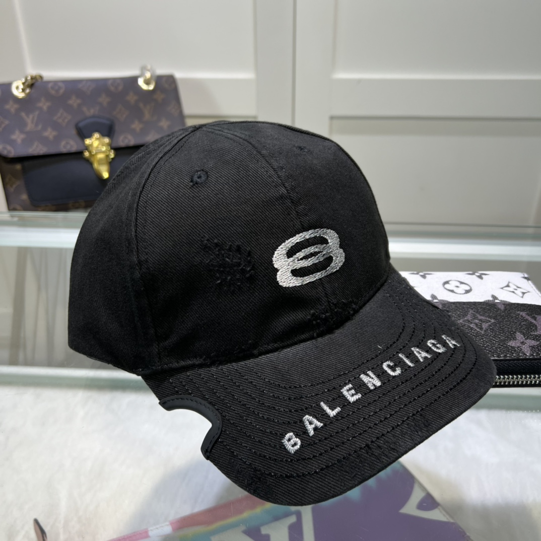 Balenciaga Unity Sports Icon Cap In Black - EUR FASHION