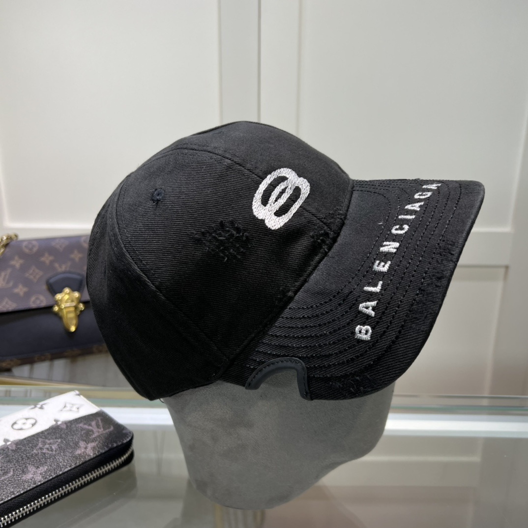 Balenciaga Unity Sports Icon Cap In Black - EUR FASHION