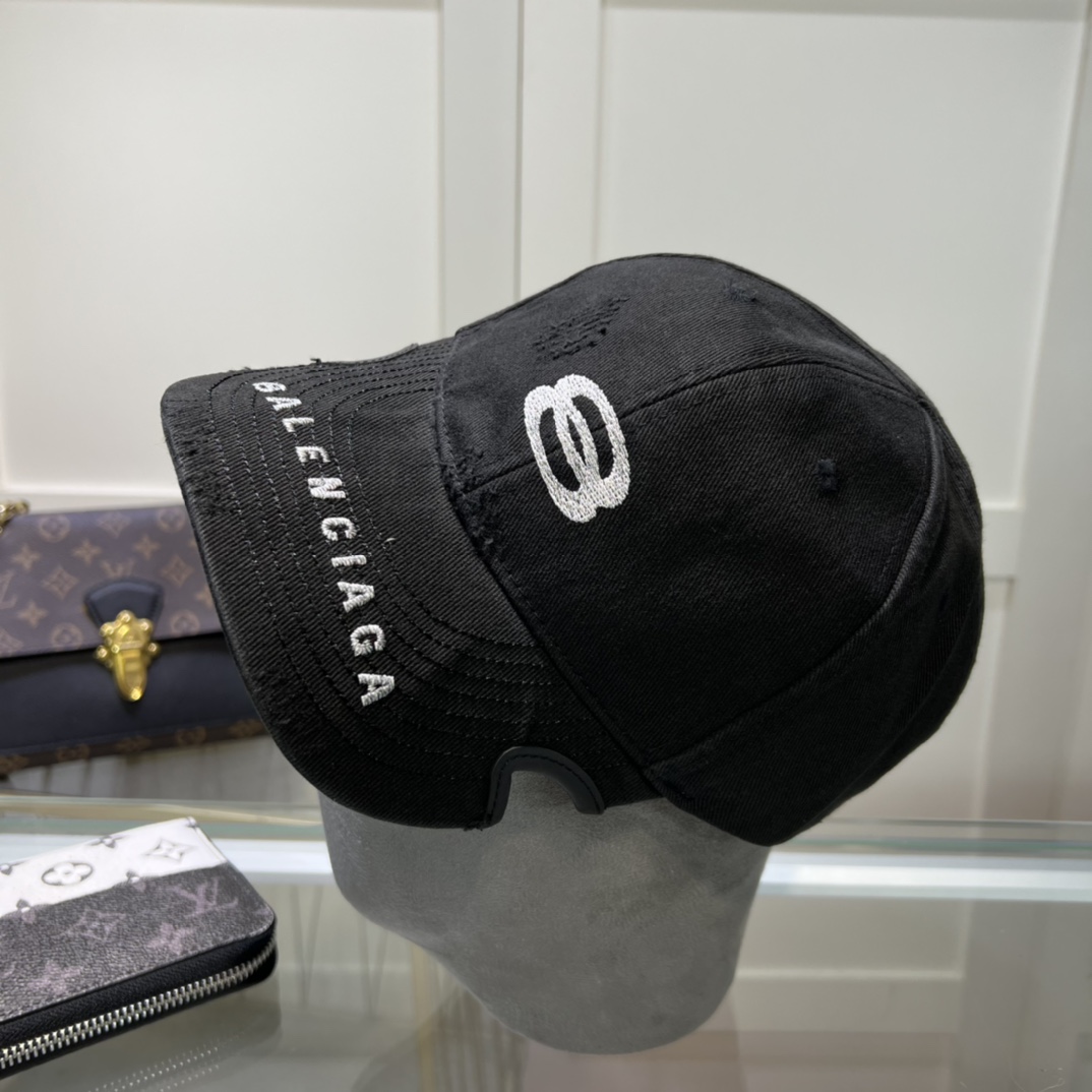 Balenciaga Unity Sports Icon Cap In Black - EUR FASHION