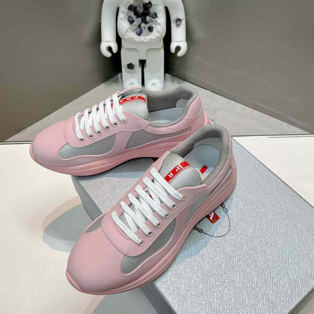 Prada America's Cup Soft Rubber And Bike Fabric Sneakers - EUR FASHION