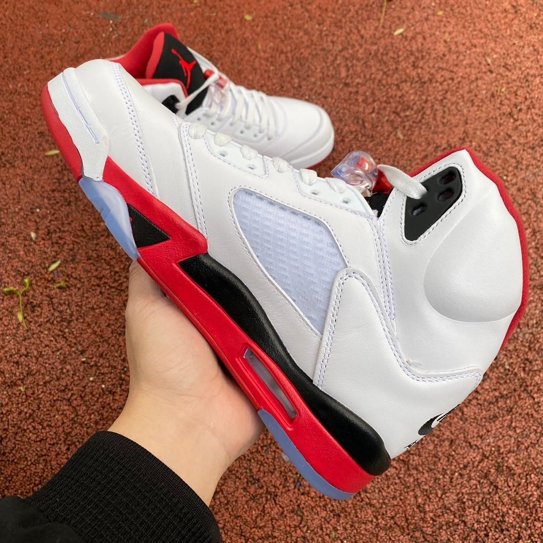 Air Jordan 5 Fire Red Sneakers     136027/440888-120 - EUR FASHION