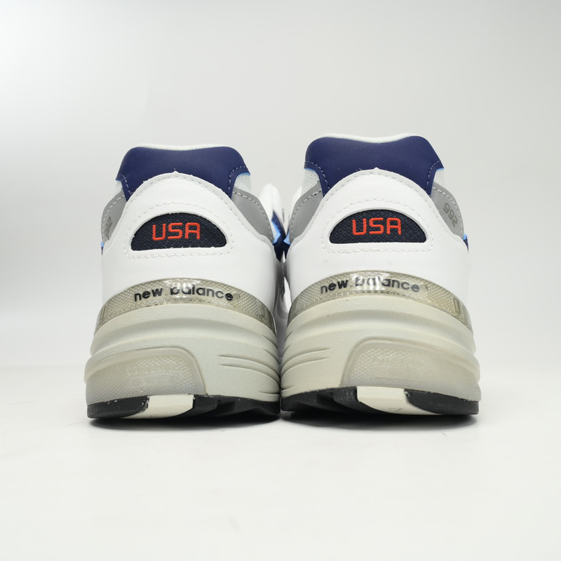 New Balance 992 White Blue Sneakers      M992EC  - EUR FASHION