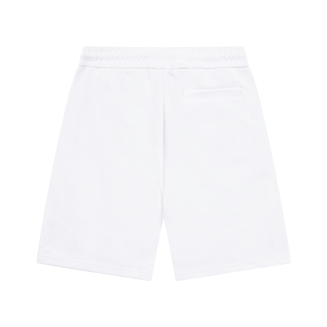 Balenciaga Logo Cotton Shorts - EUR FASHION