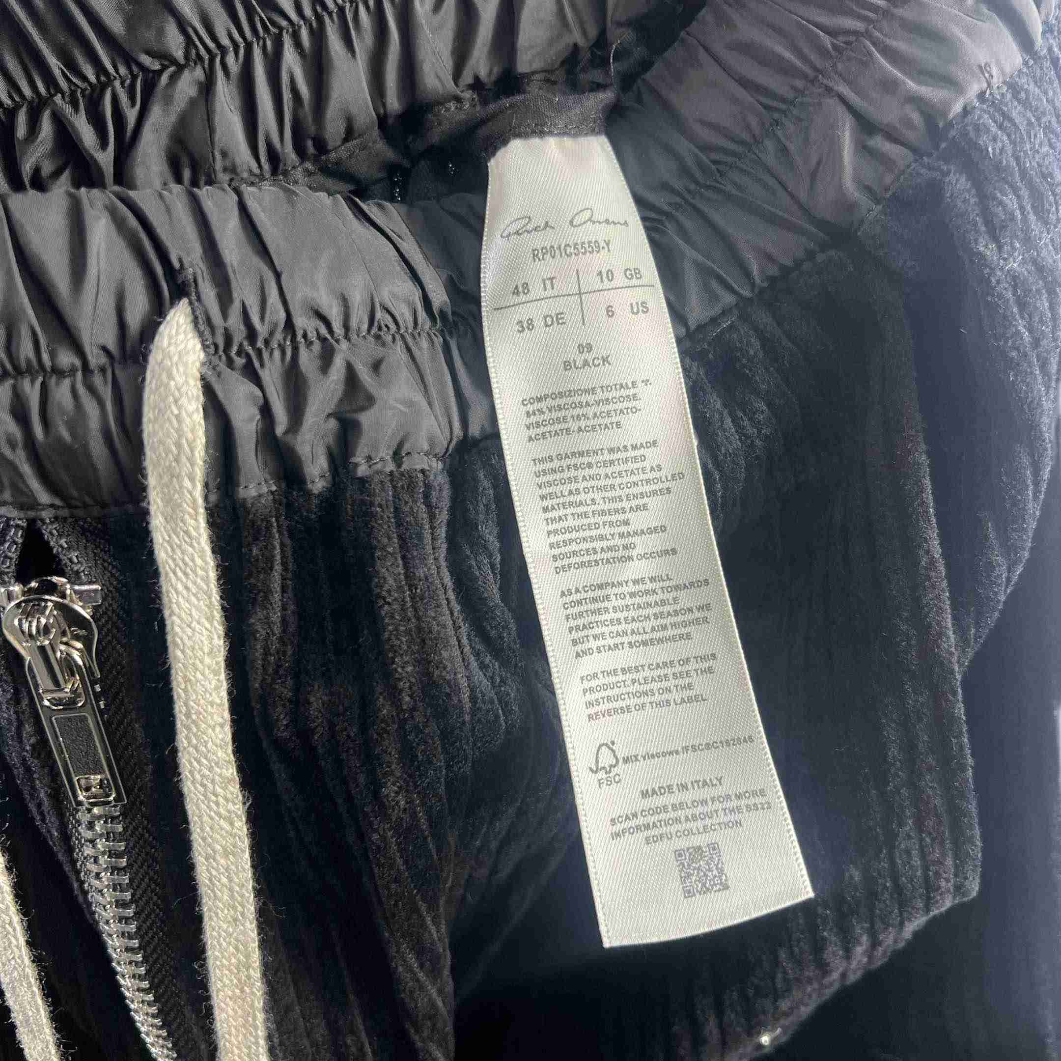 Rick Owens Drkshdw Pants - EUR FASHION