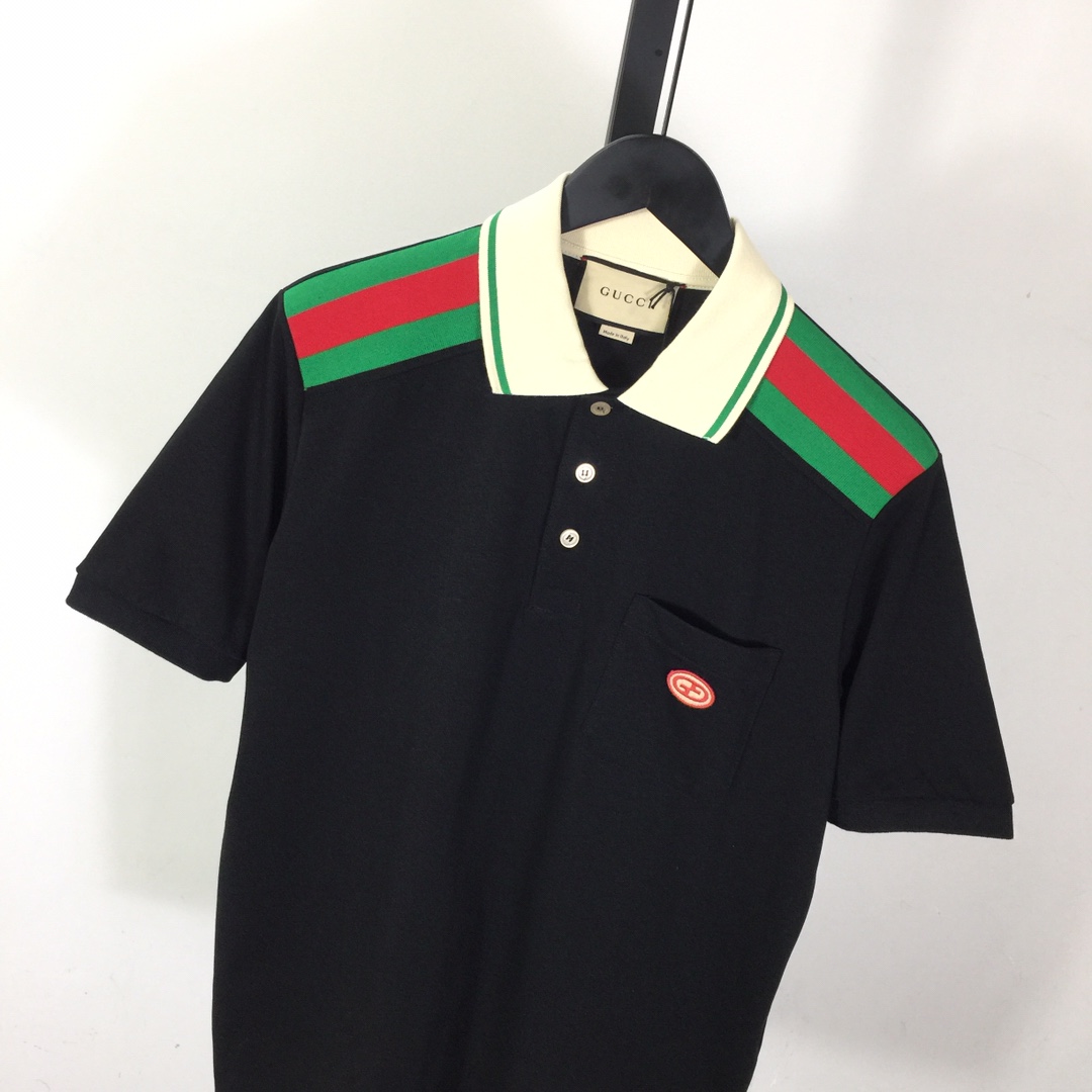 Gucci Cotton Polo With Interlocking G - EUR FASHION