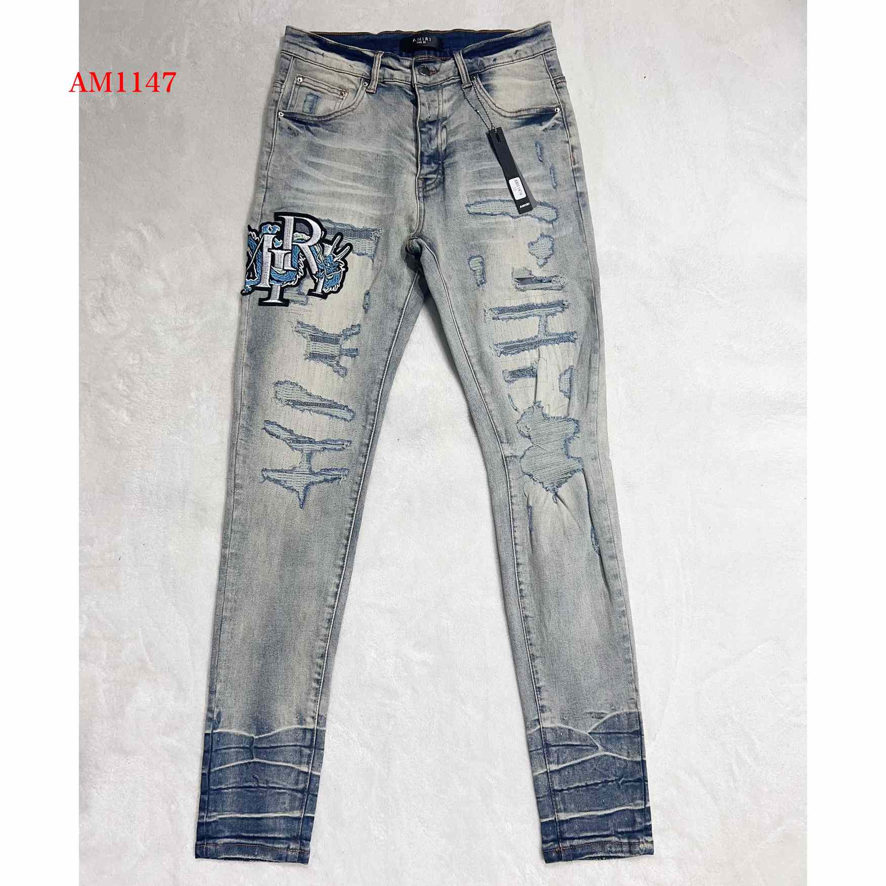 Amiri Slim-fit Jeans      AM1147 - EUR FASHION