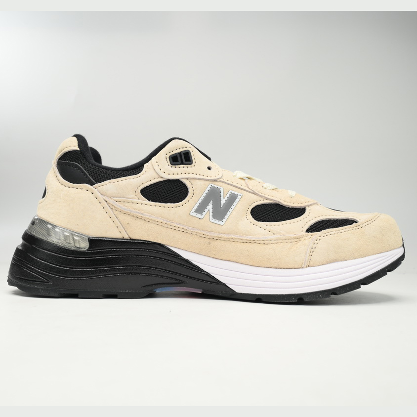 New Balance 992 Beige Black Sneakers      M992NB  - EUR FASHION