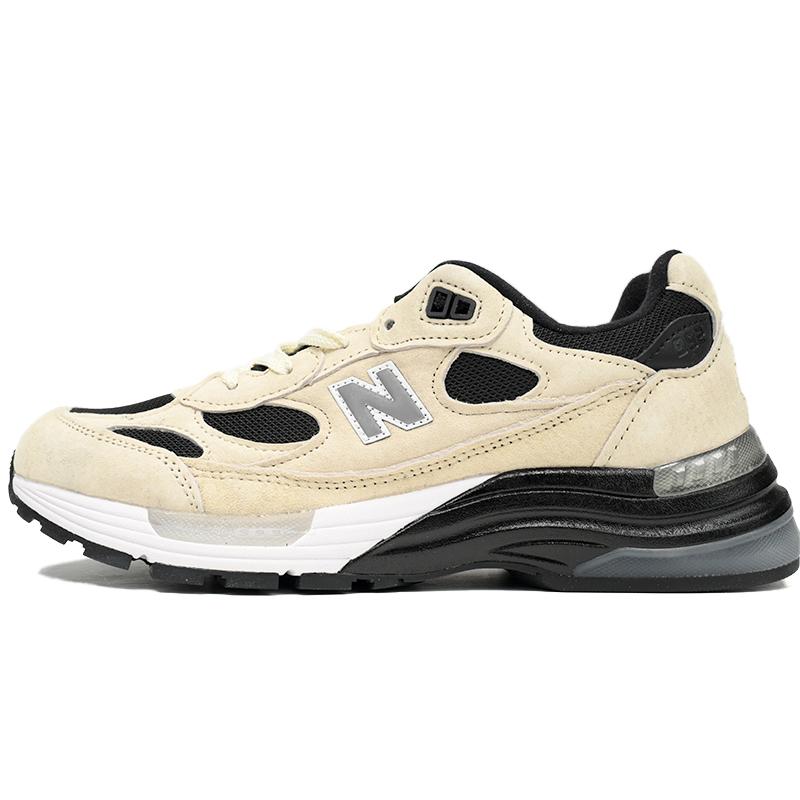 New Balance 992 Beige Black Sneakers      M992NB  - EUR FASHION