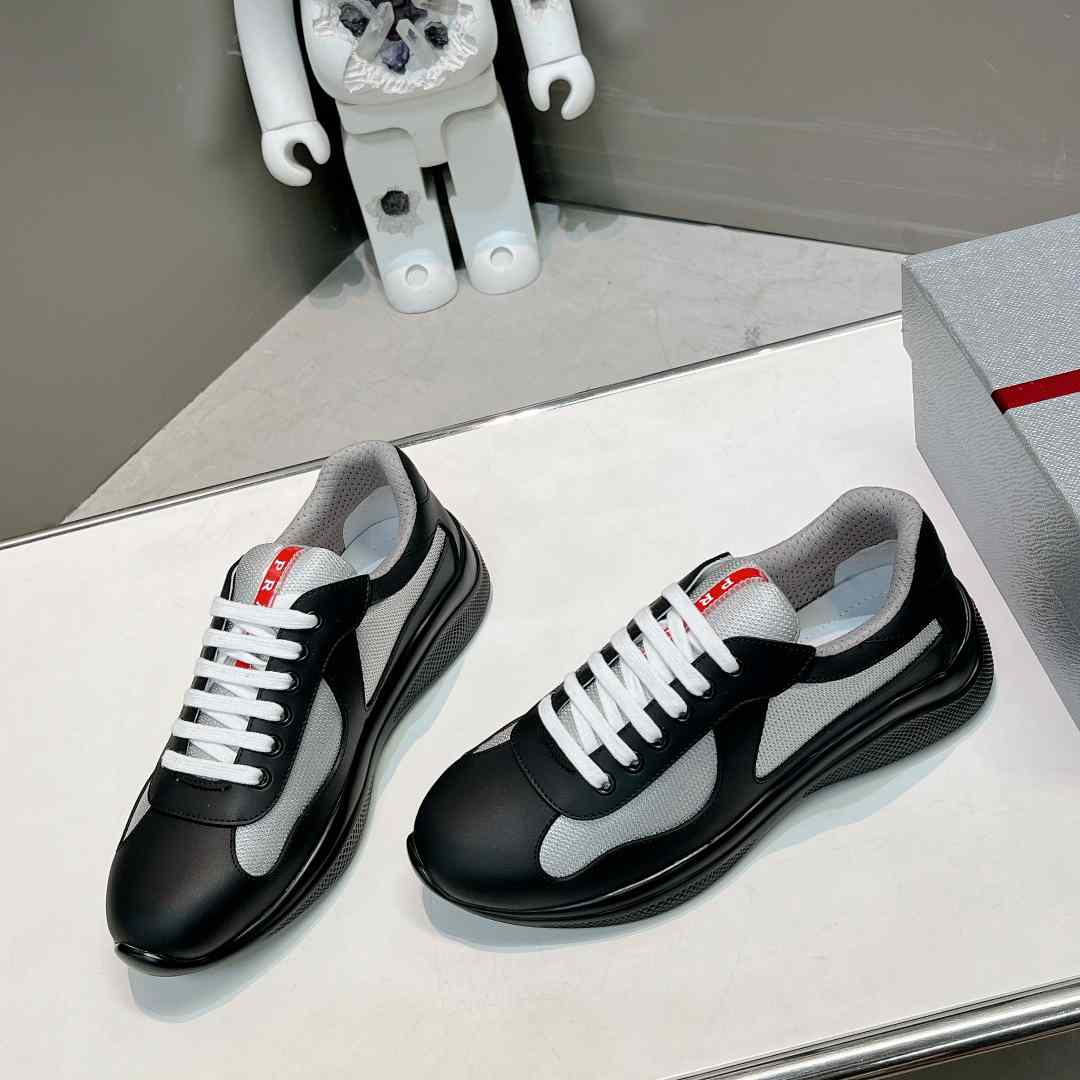 Prada America's Cup Soft Rubber And Bike Fabric Sneakers - EUR FASHION