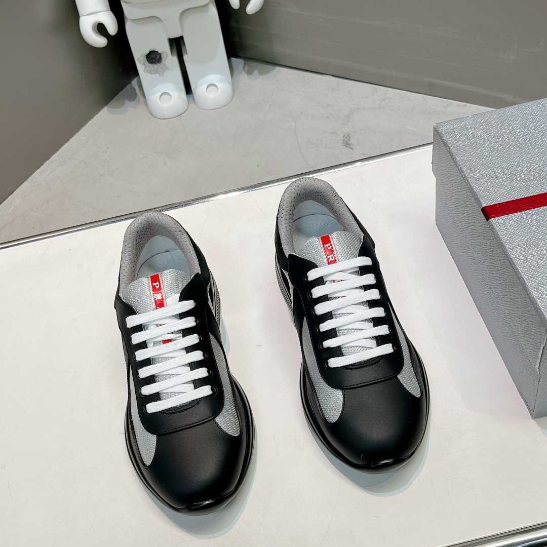 Prada America's Cup Soft Rubber And Bike Fabric Sneakers - EUR FASHION