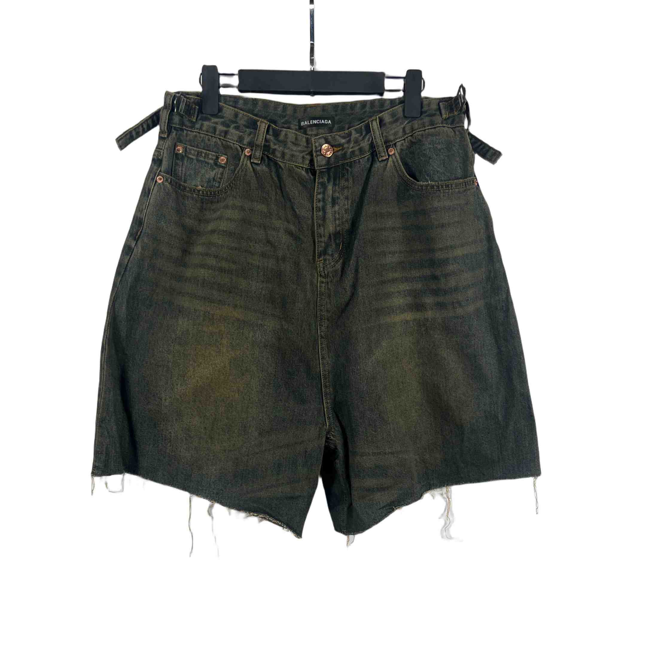 Balenciaga Denim Shorts - EUR FASHION