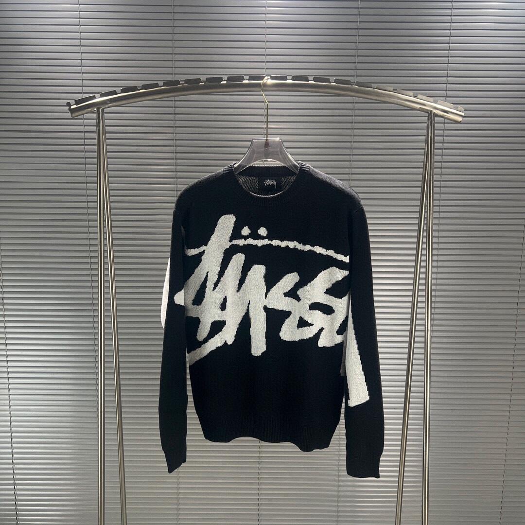 Stussy Logo-knit Jumper - EUR FASHION