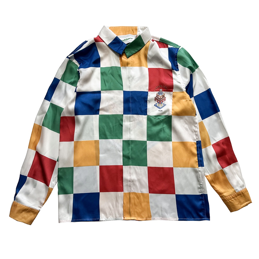 Casablanca 'primary check' shirt - EUR FASHION