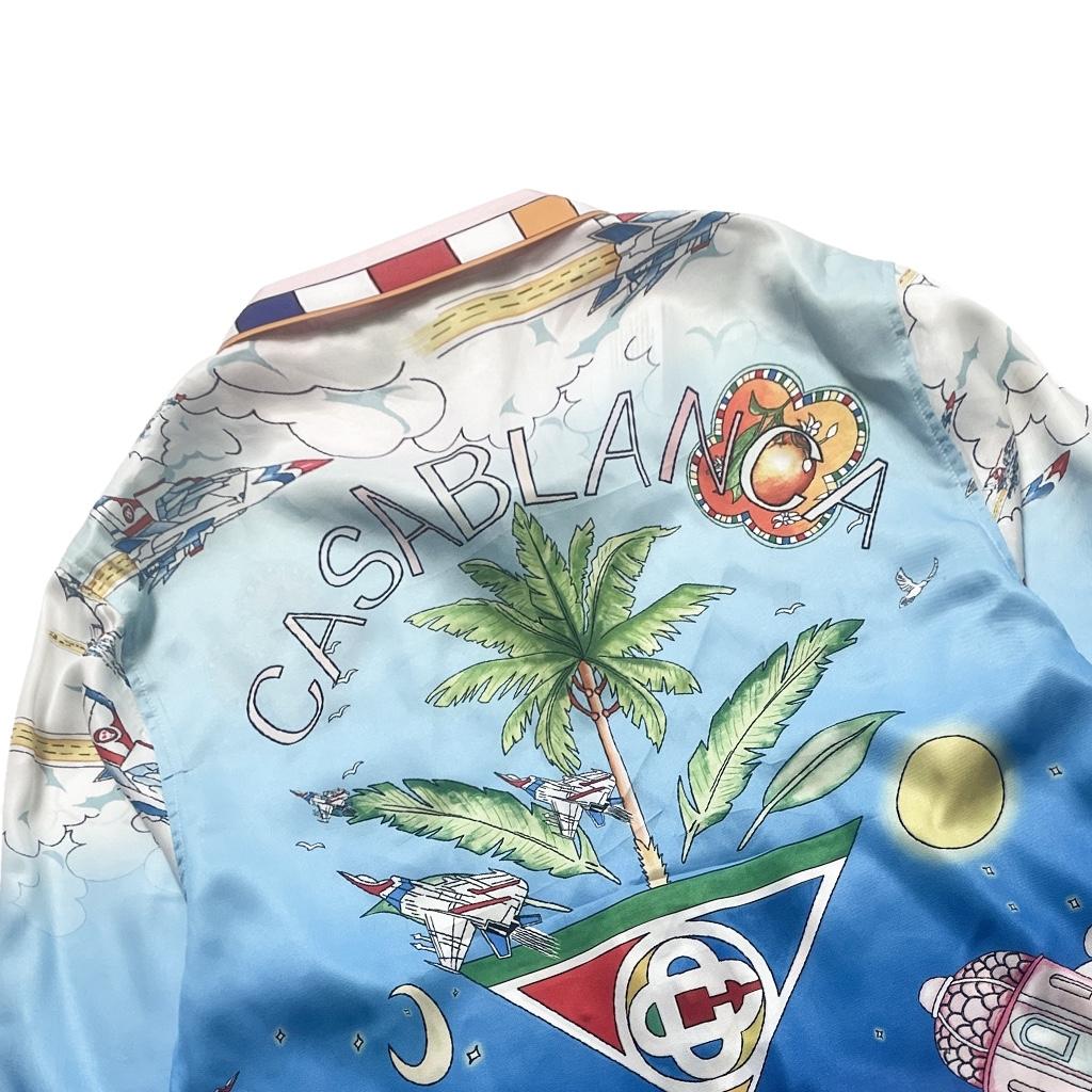 Casablanca Le Dimension Silk Shirt - EUR FASHION