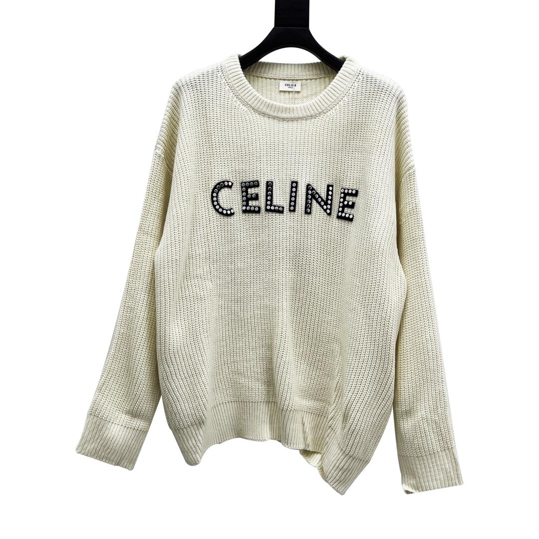 Celine Crew Neck Pullover - EUR FASHION