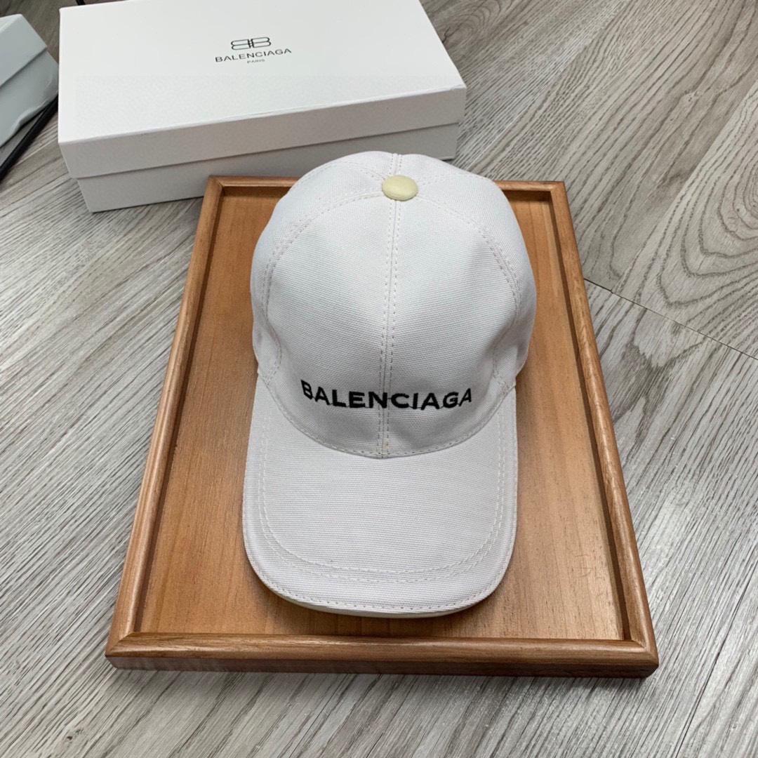 Balenciaga Embroidered-logo Six-panel Cap - EUR FASHION