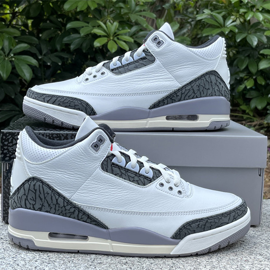 Air Jordan 3 “Cement Grey” Basketball Shoes      CT8532-106 - EUR FASHION