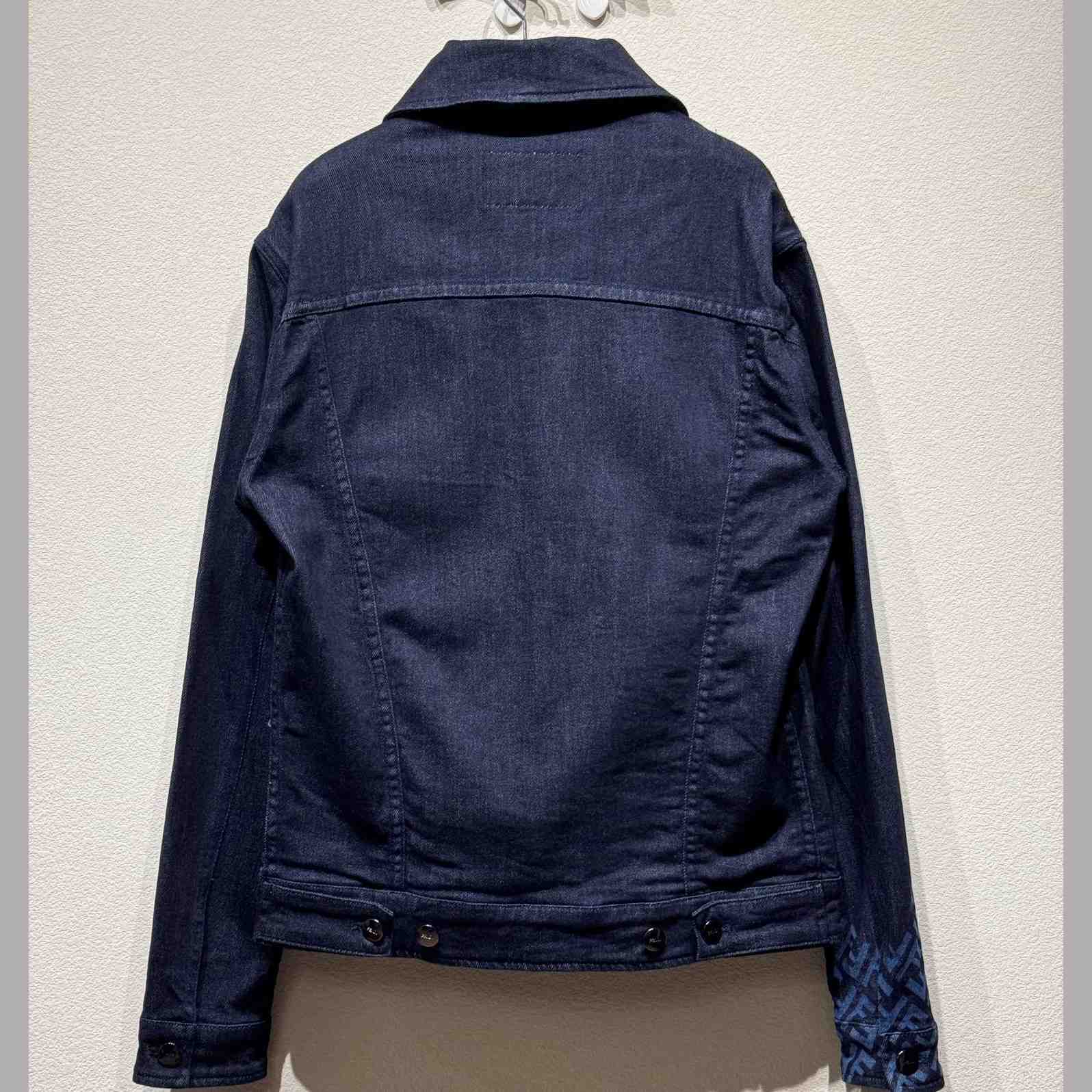 Fendi Blue Denim Jacket - EUR FASHION