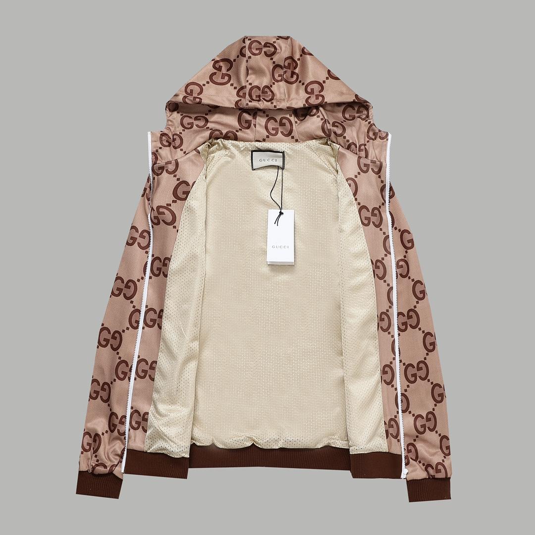 Gucci Gg Supreme Hooded Jacket - EUR FASHION