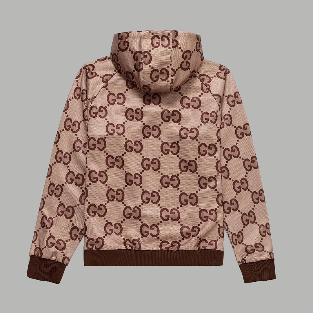 Gucci Gg Supreme Hooded Jacket - EUR FASHION