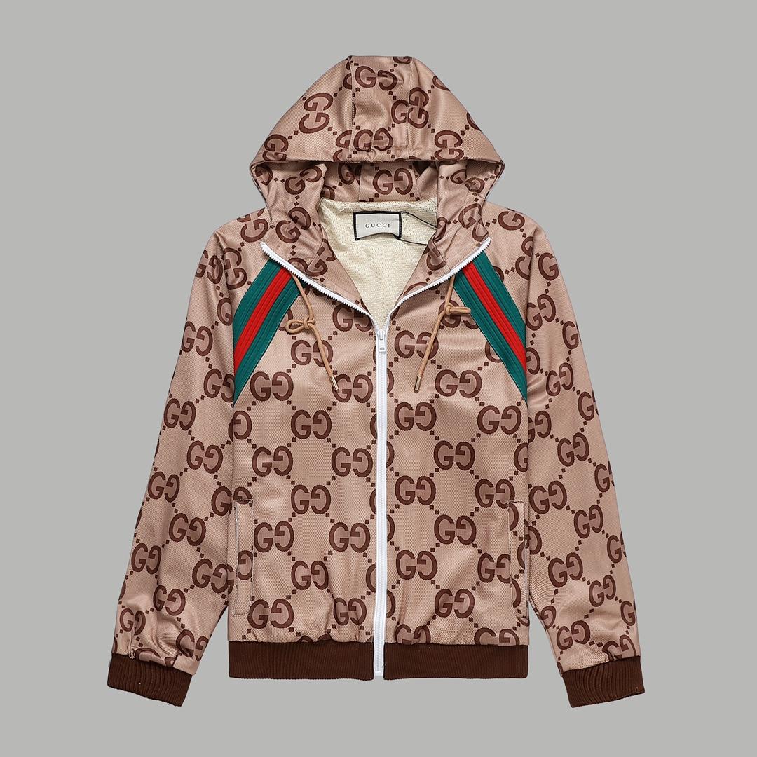 Gucci Gg Supreme Hooded Jacket - EUR FASHION