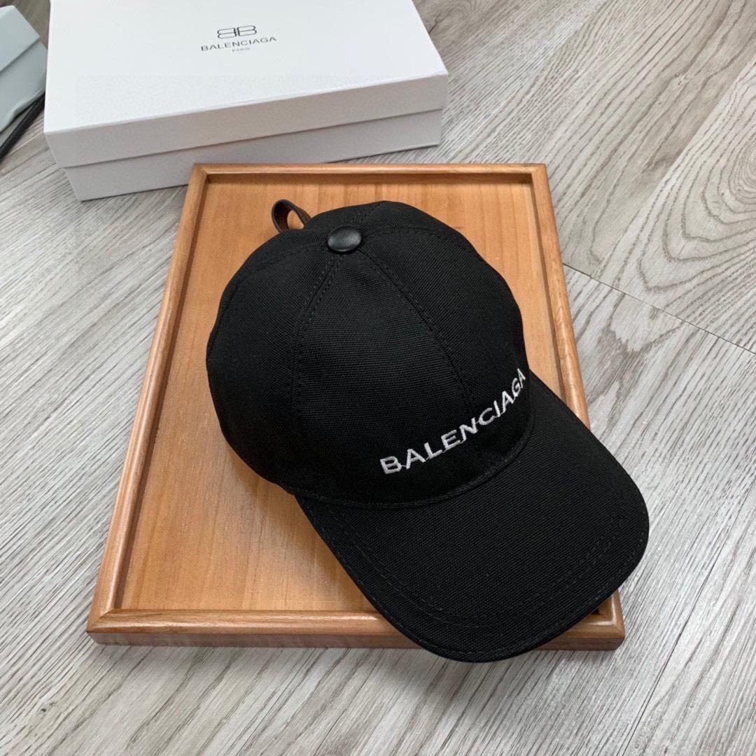 Balenciaga Embroidered-logo Six-panel Cap - EUR FASHION