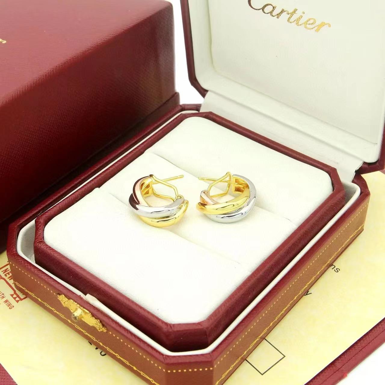 Cartier  'Trinity' Hoop Earrings - EUR FASHION