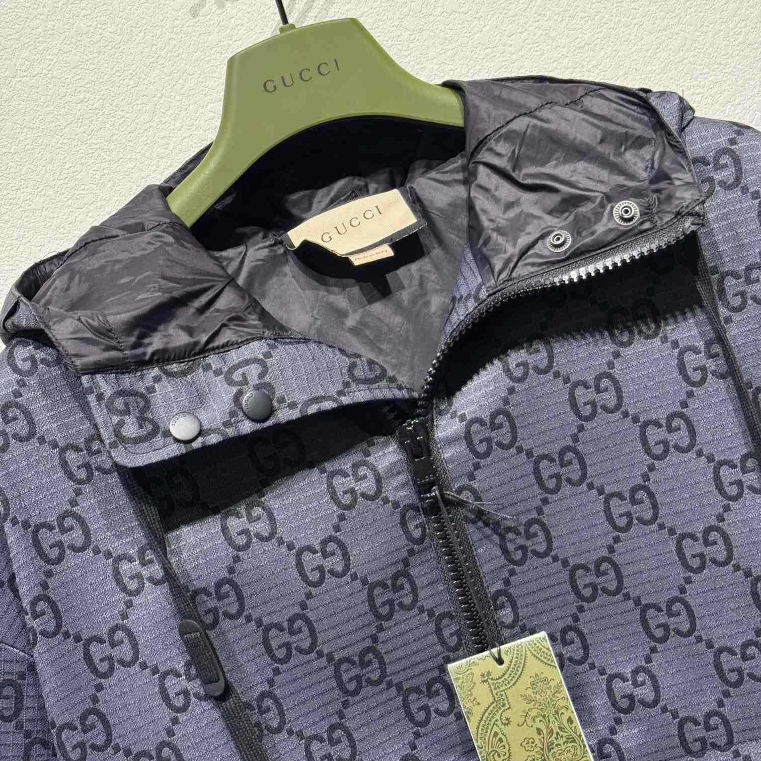 Gucci GG Ripstop Fabric Jacket - EUR FASHION