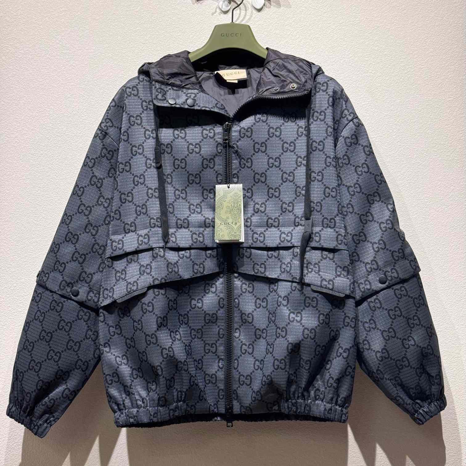 Gucci GG Ripstop Fabric Jacket - EUR FASHION