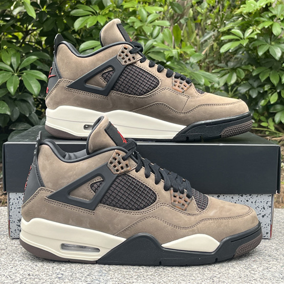 Travis Scott x Air Jordan 4 Retro Brown TS Sneakers    AJ4-766302 - EUR FASHION