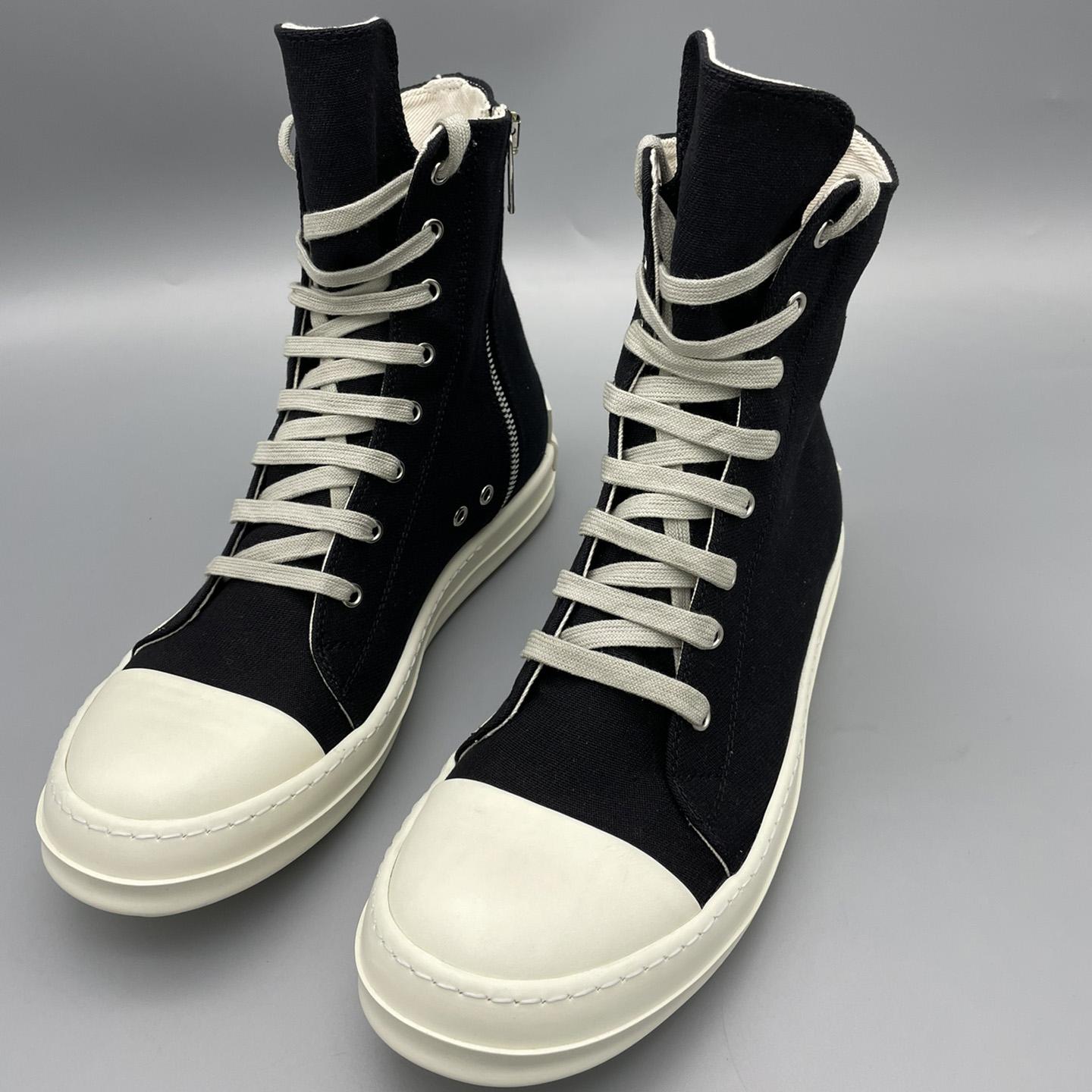 Rick Owens DRKSHDW  Lace-up High-top Sneakers - EUR FASHION