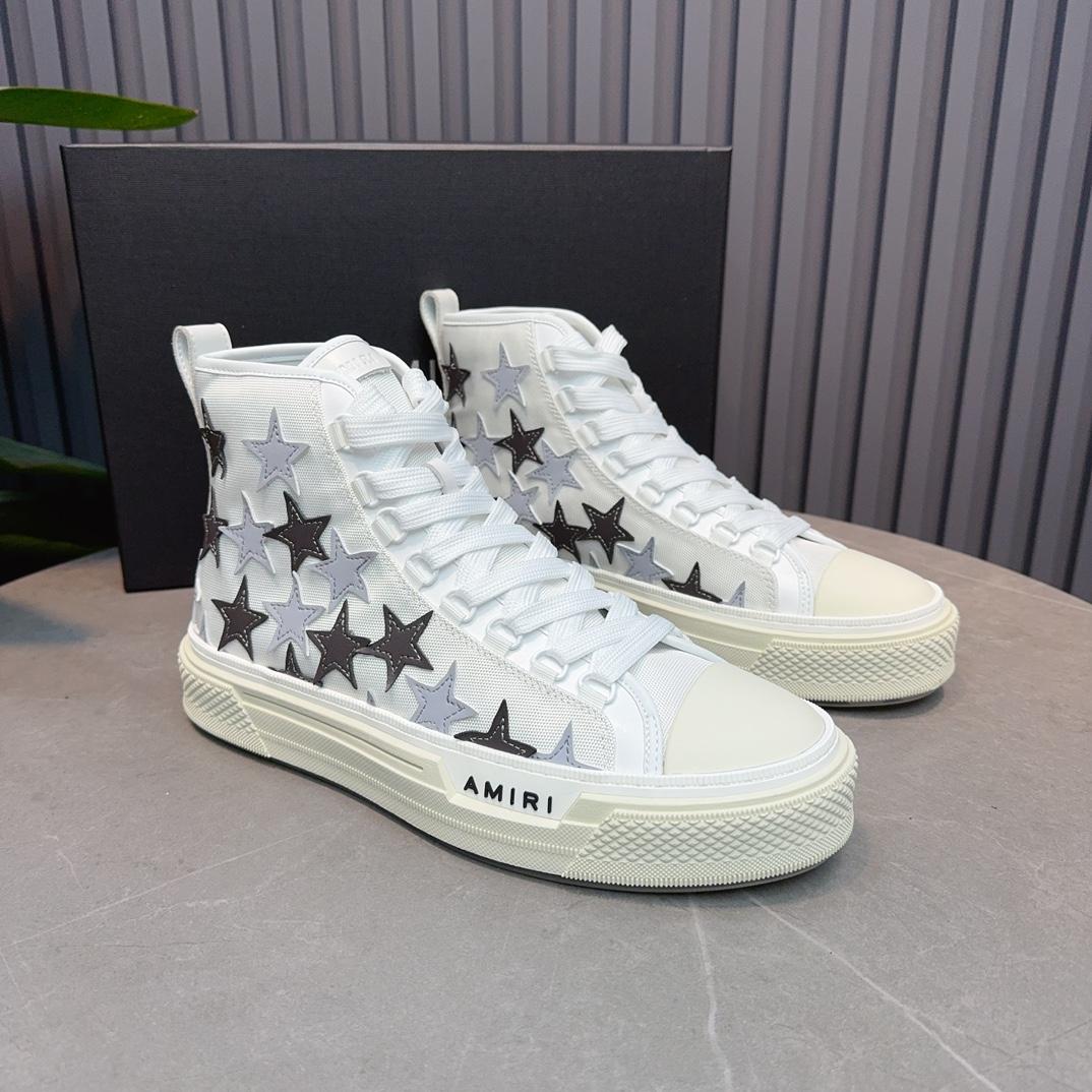 Amiri Stars High-top Sneakers - EUR FASHION