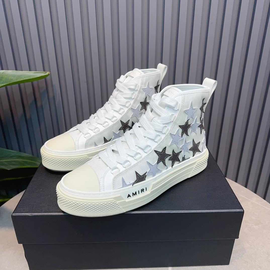 Amiri Stars High-top Sneakers - EUR FASHION