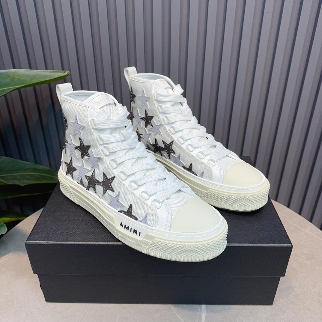 Amiri Stars High-top Sneakers - EUR FASHION