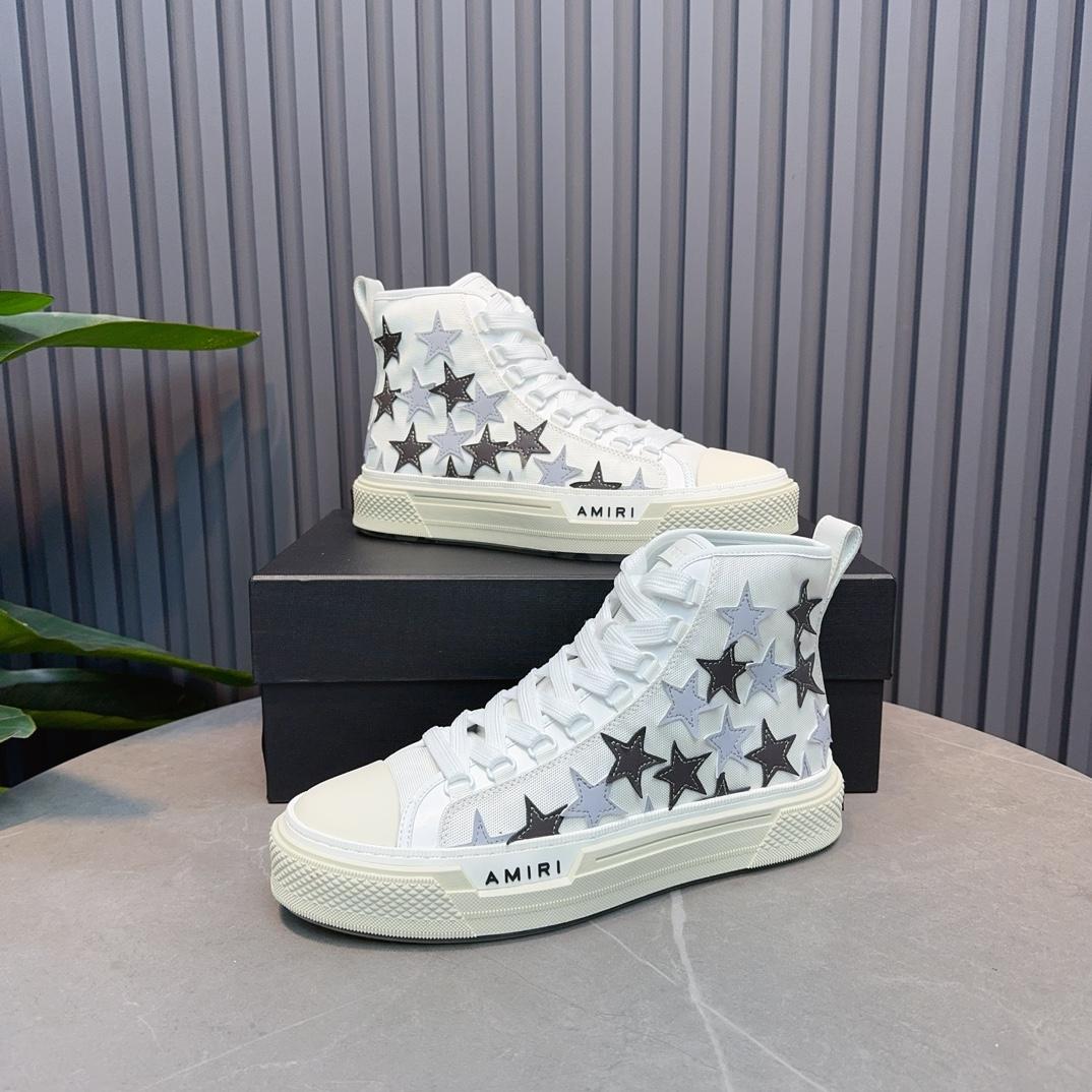 Amiri Stars High-top Sneakers - EUR FASHION