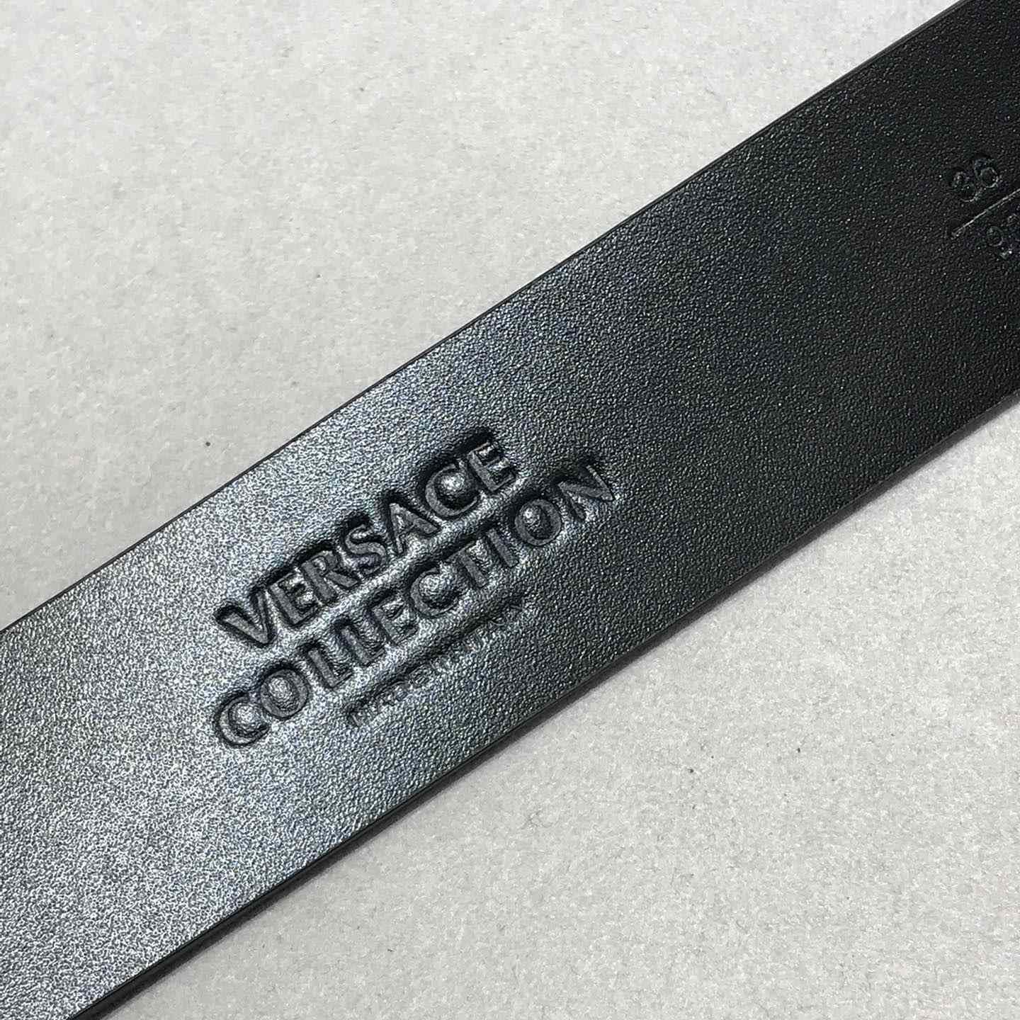 Versace Leather Belt   35mm - EUR FASHION