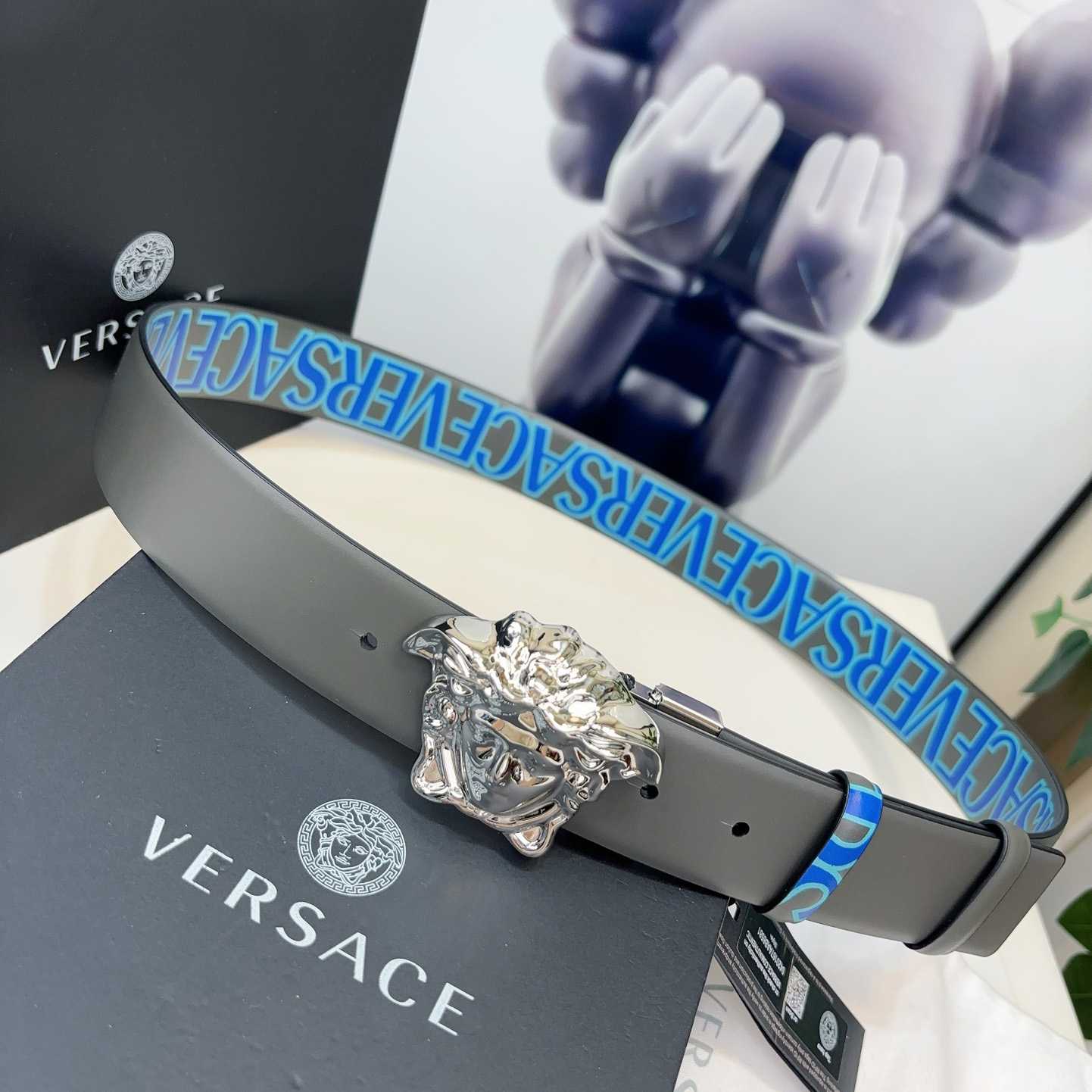 Versace Leather Belt   40mm - EUR FASHION