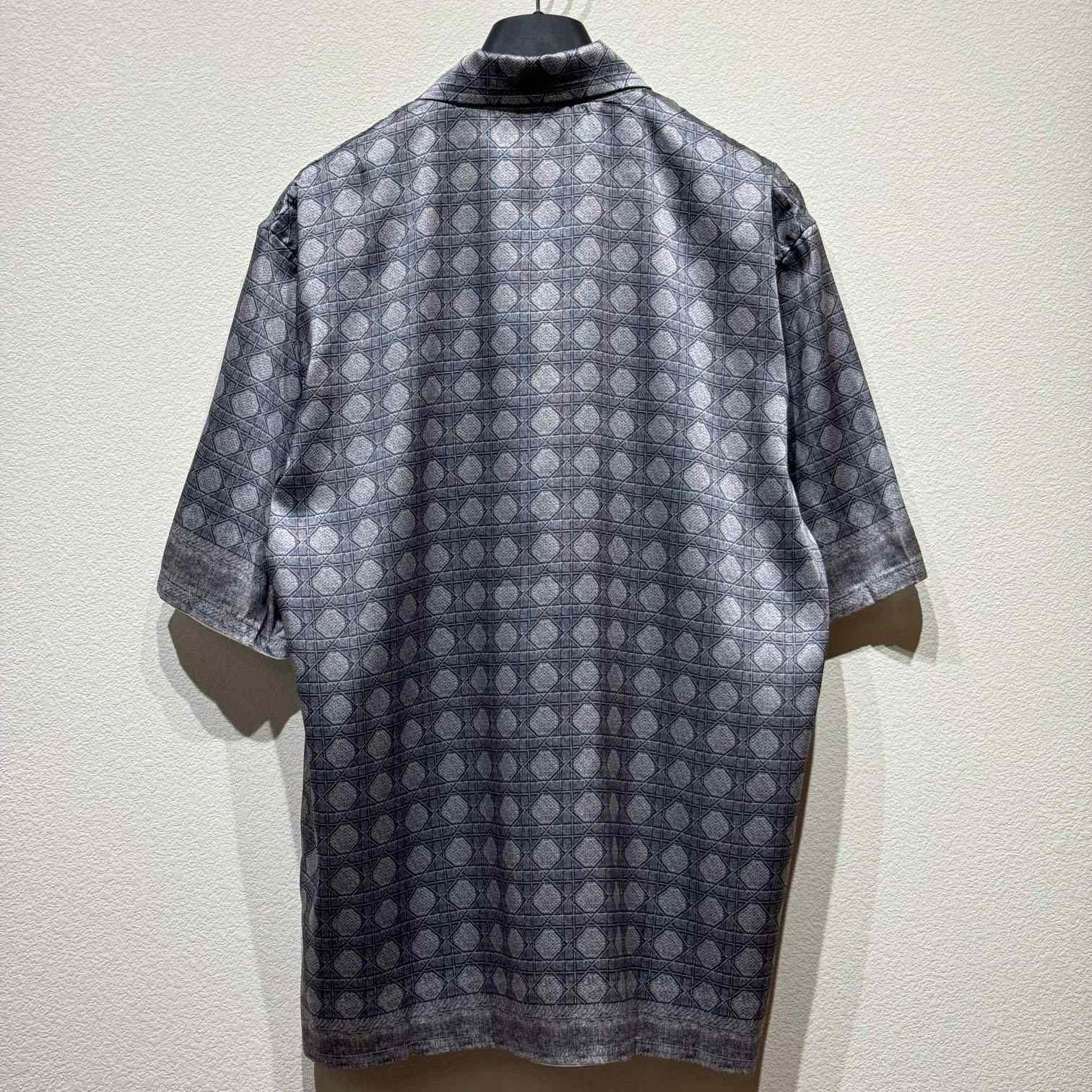 Dior Cannage Short-Sleeved Shirt - EUR FASHION