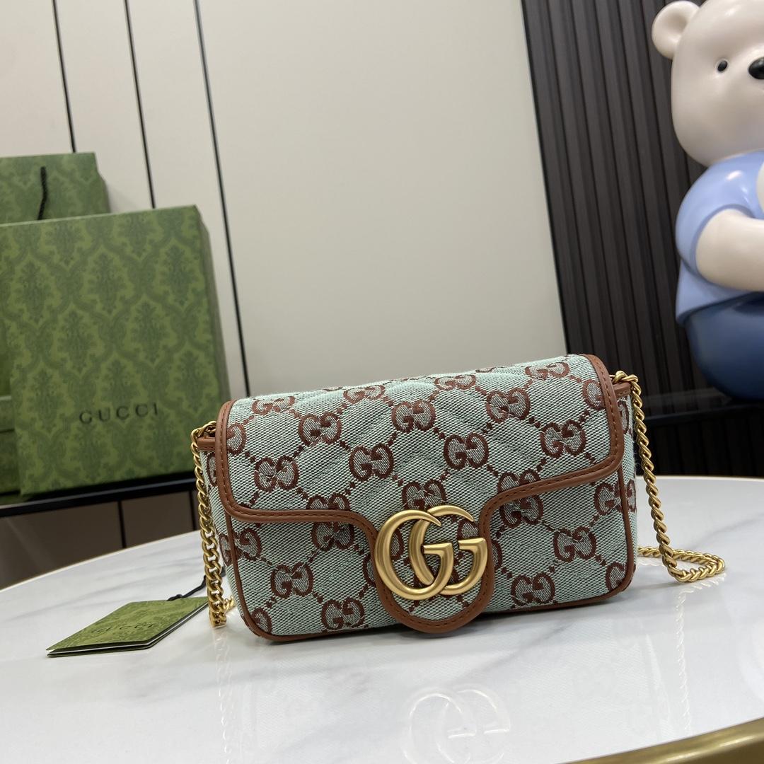 Gucci GG Super Mini Shoulder Bag - EUR FASHION